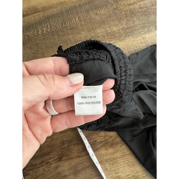 Sister Mary Women's Pull On Wide Leg Lace Hem Pants Black Small - Picture 7 of 10